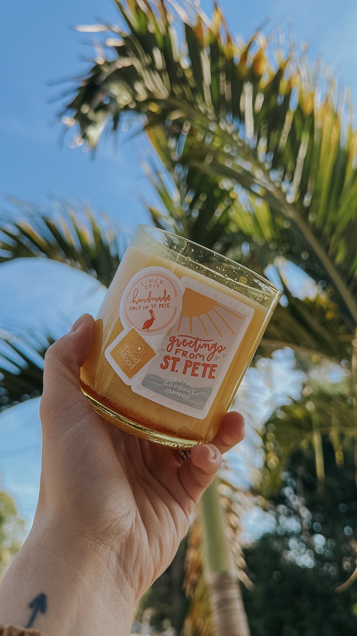 Greetings From St. Pete Candle