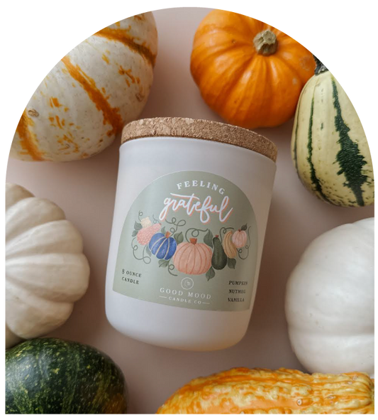 Feeling Grateful: Thanksgiving Candle