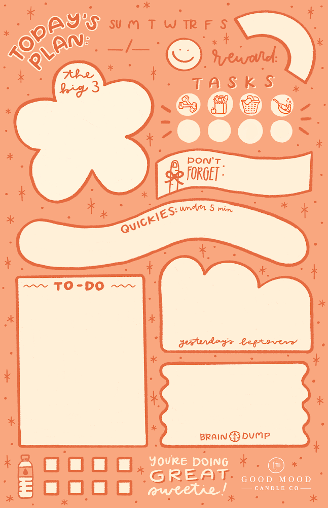 Daily Planner Notepad PRE-ORDER