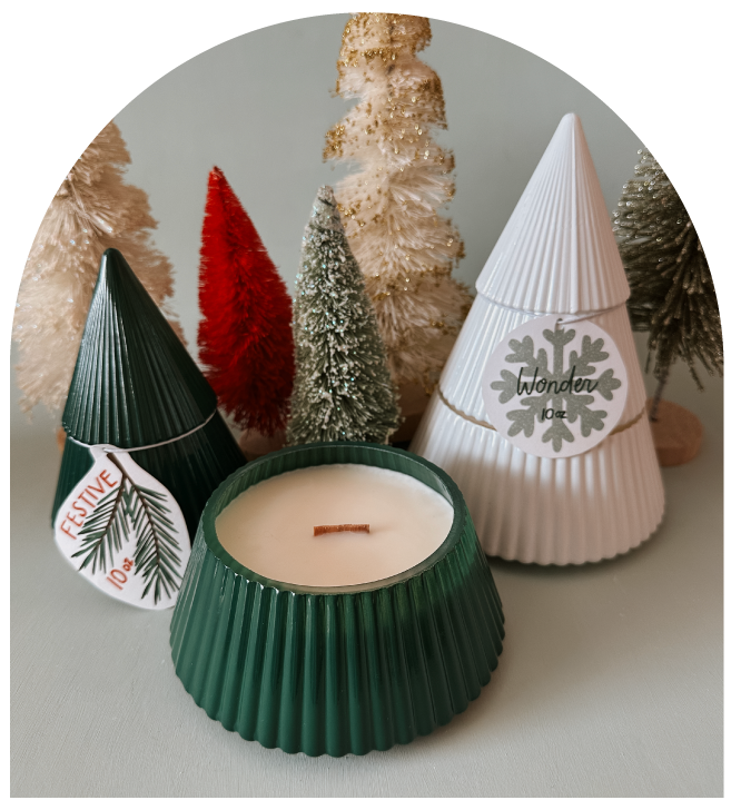 Christmas Tree Candle